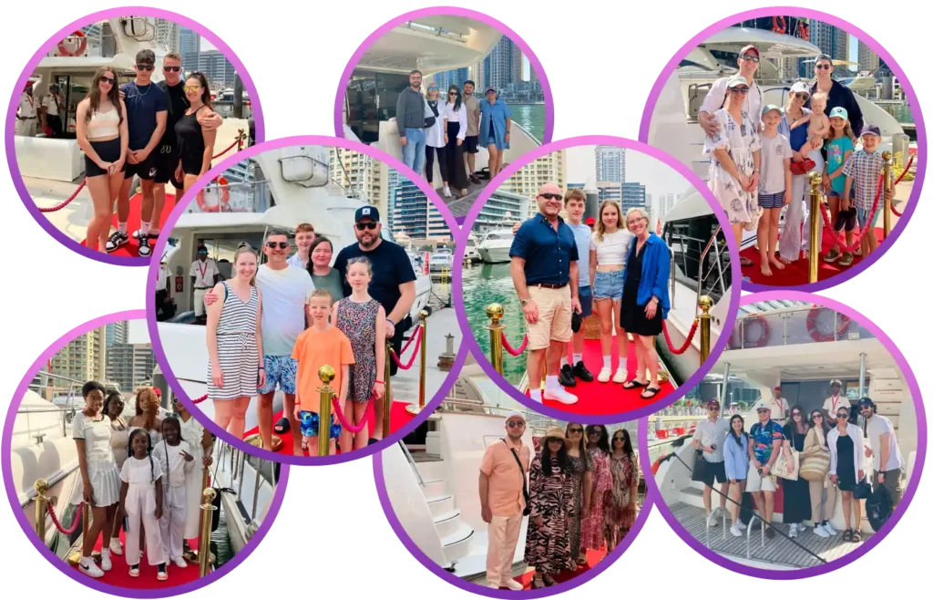Happy Clients of Epic Yacht Rental Dubai