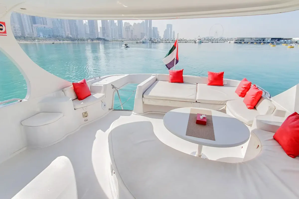 Dubai Yacht Libra Flybridge