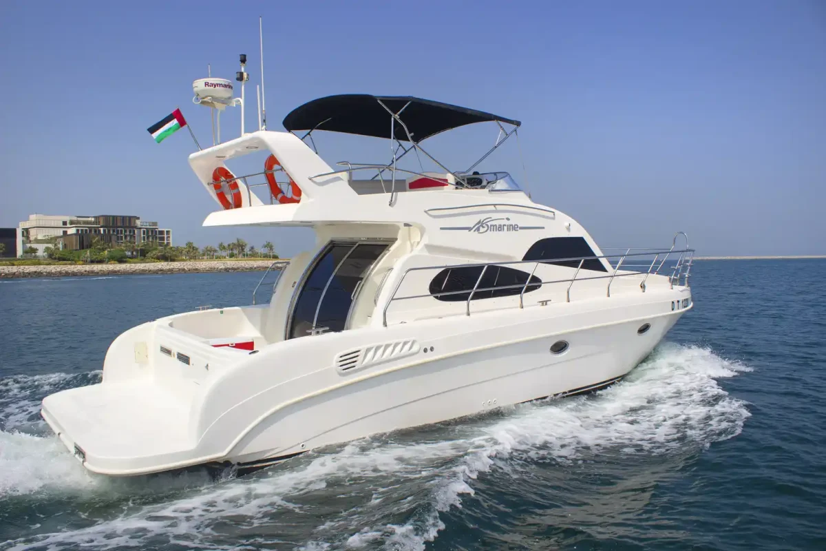 Dubai Yacht Orion side view