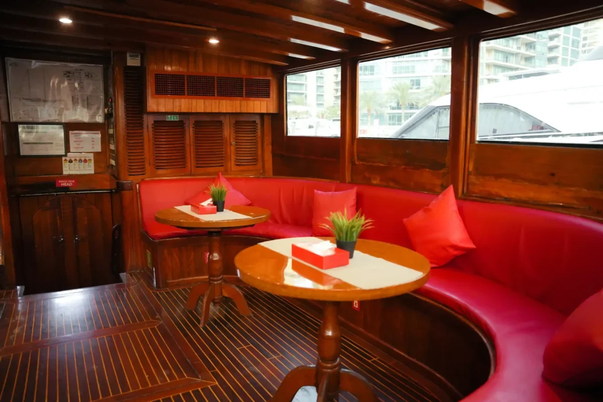 Dubai Yacht Azure interior