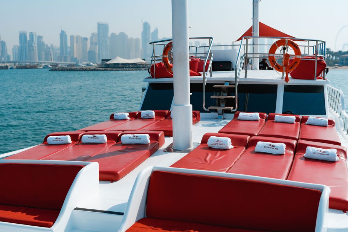 Dubai Yacht Azure Bow Area