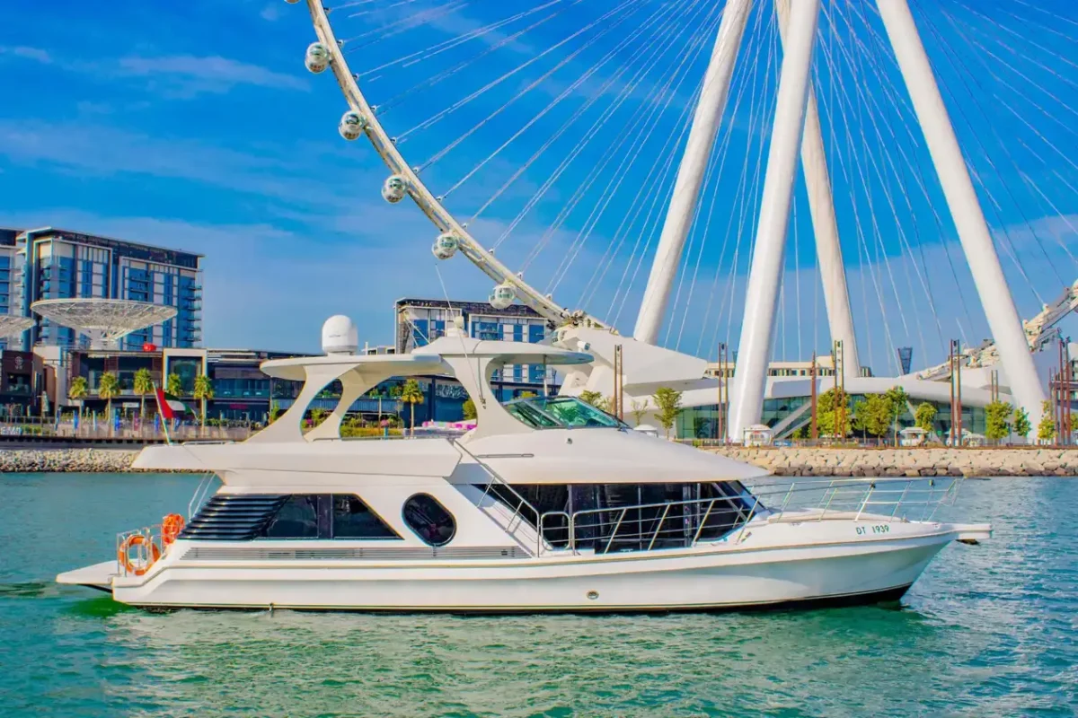 Dubai Yacht Libra exterior and interior