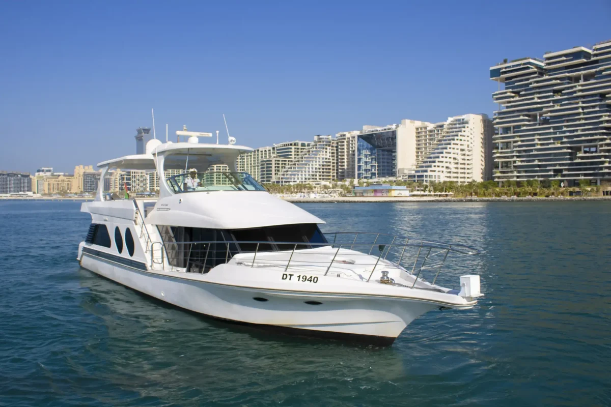 Dubai Yacht Pisces exterior and interior