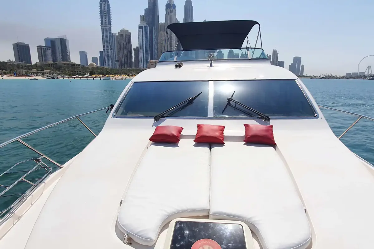 Dubai Yacht Iris exterior and interior 9