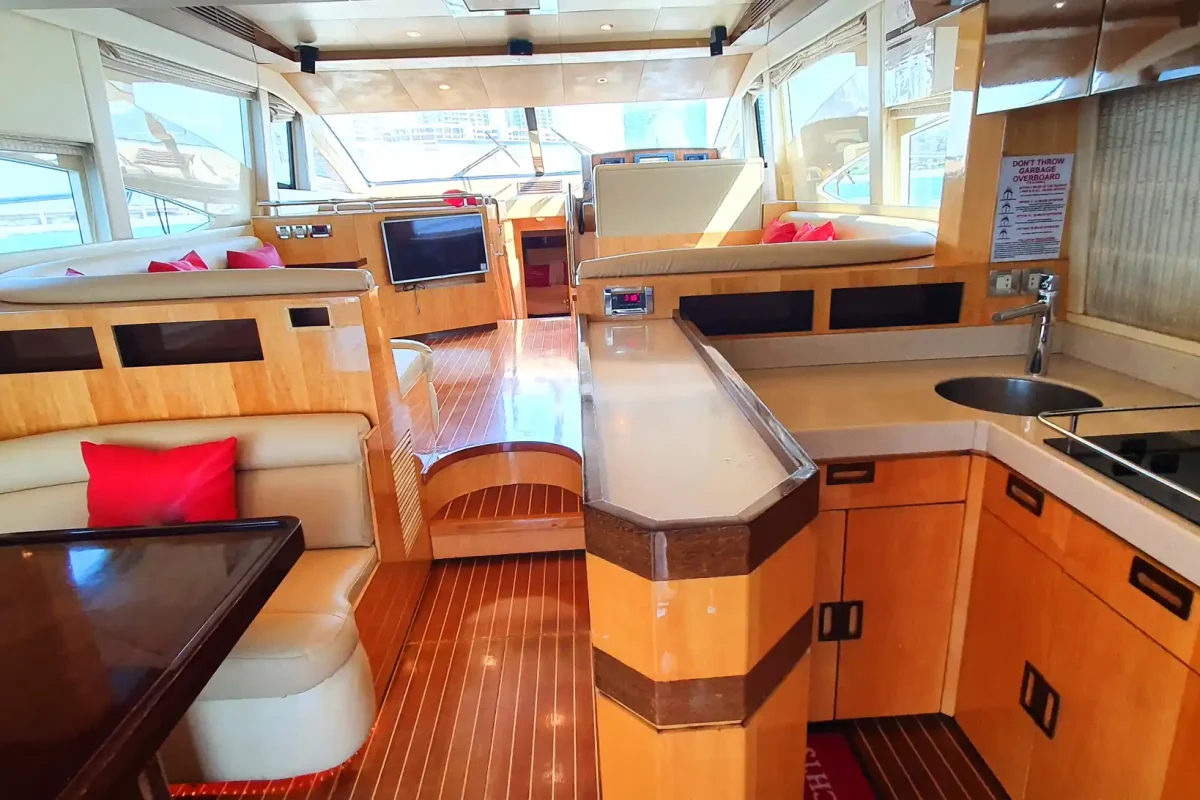 Dubai Yacht Iris exterior and interior 2