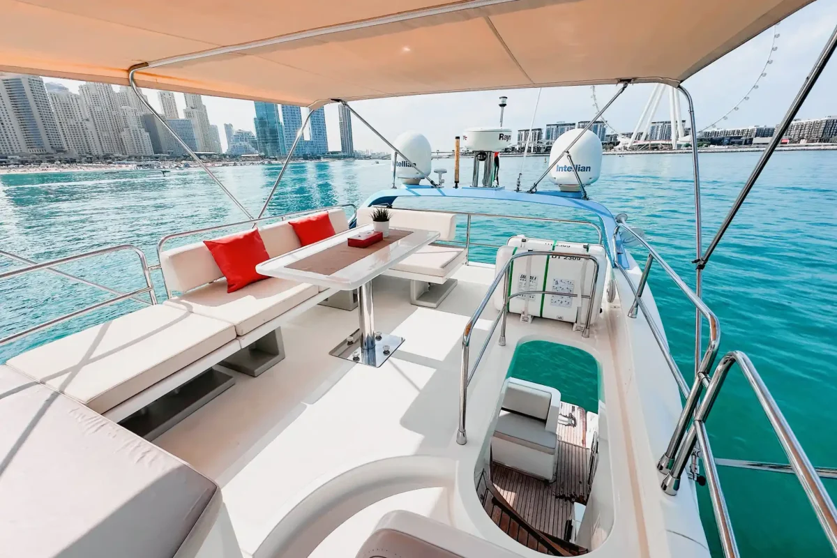 Dubai Yacht Blessed exterior and interior 6