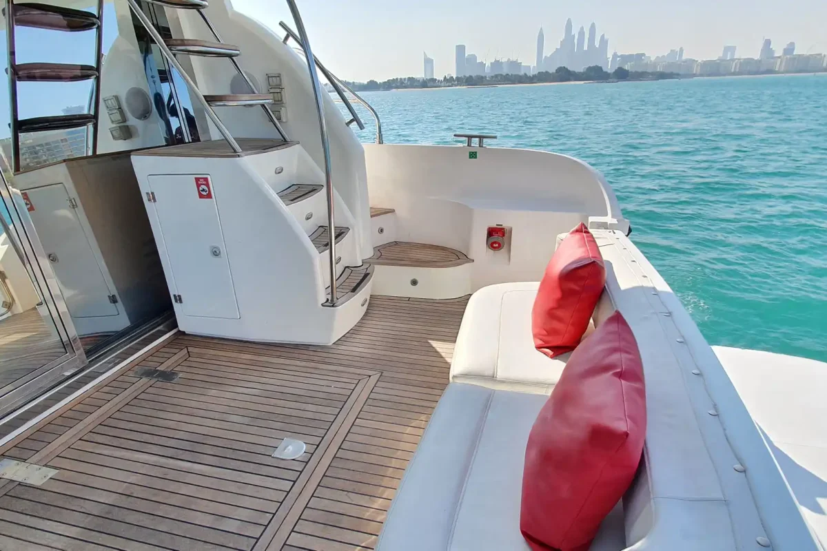 Dubai Yacht Magnum exterior and interior 1 - yacht rentals Dubai