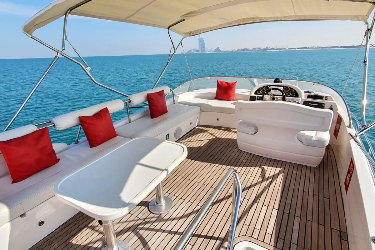 Dubai Yacht Magnum exterior and interior 2 - yacht rentals Dubai
