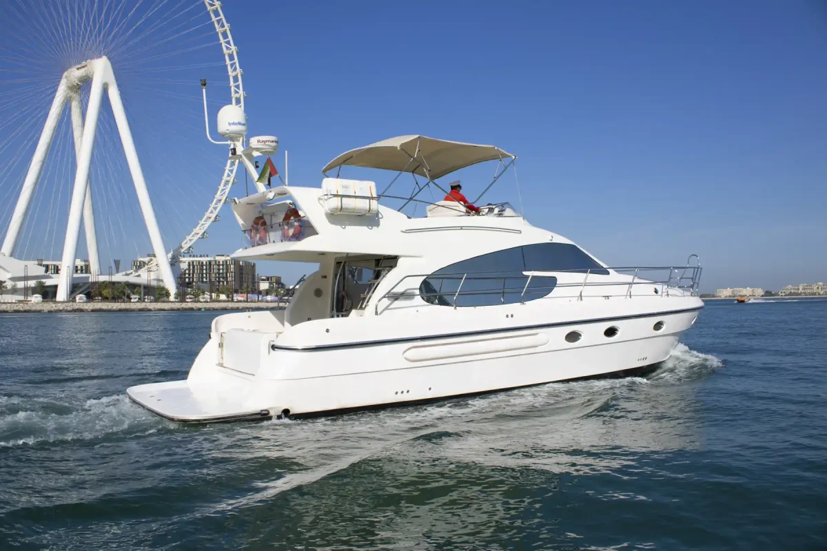 Dubai Yacht Magnum exterior and interior 6 - yacht rentals Dubai